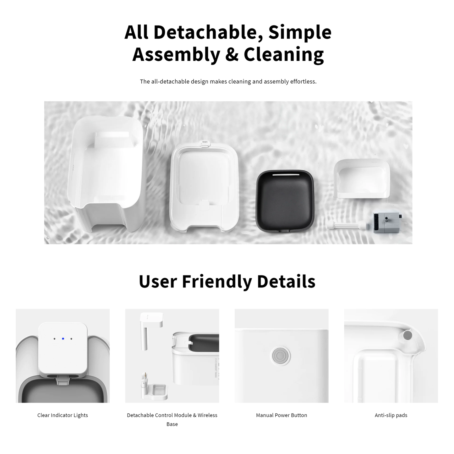 EVERSWEET MAX (UVC & CORDLESS) PET WATER FOUNTAIN