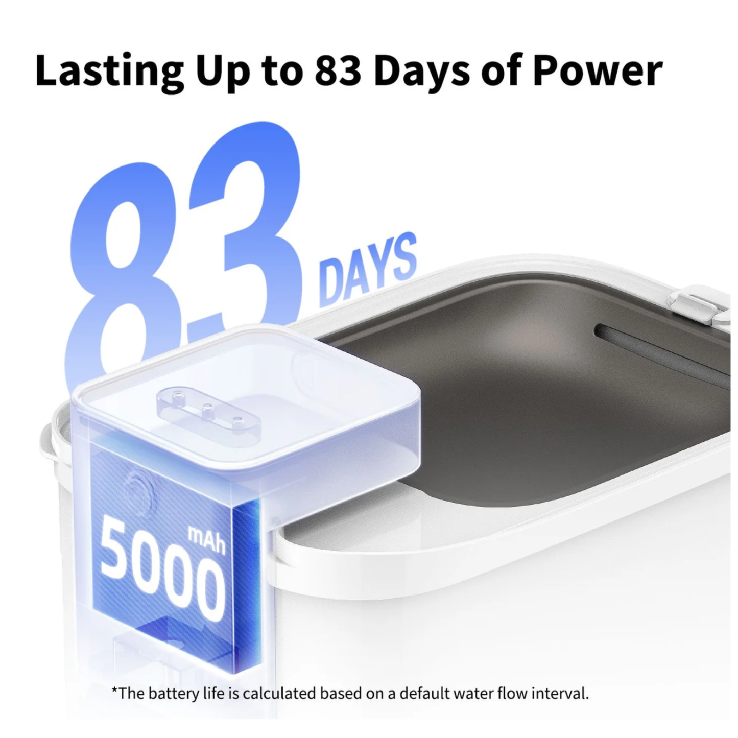 EVERSWEET MAX (UVC & CORDLESS) PET WATER FOUNTAIN