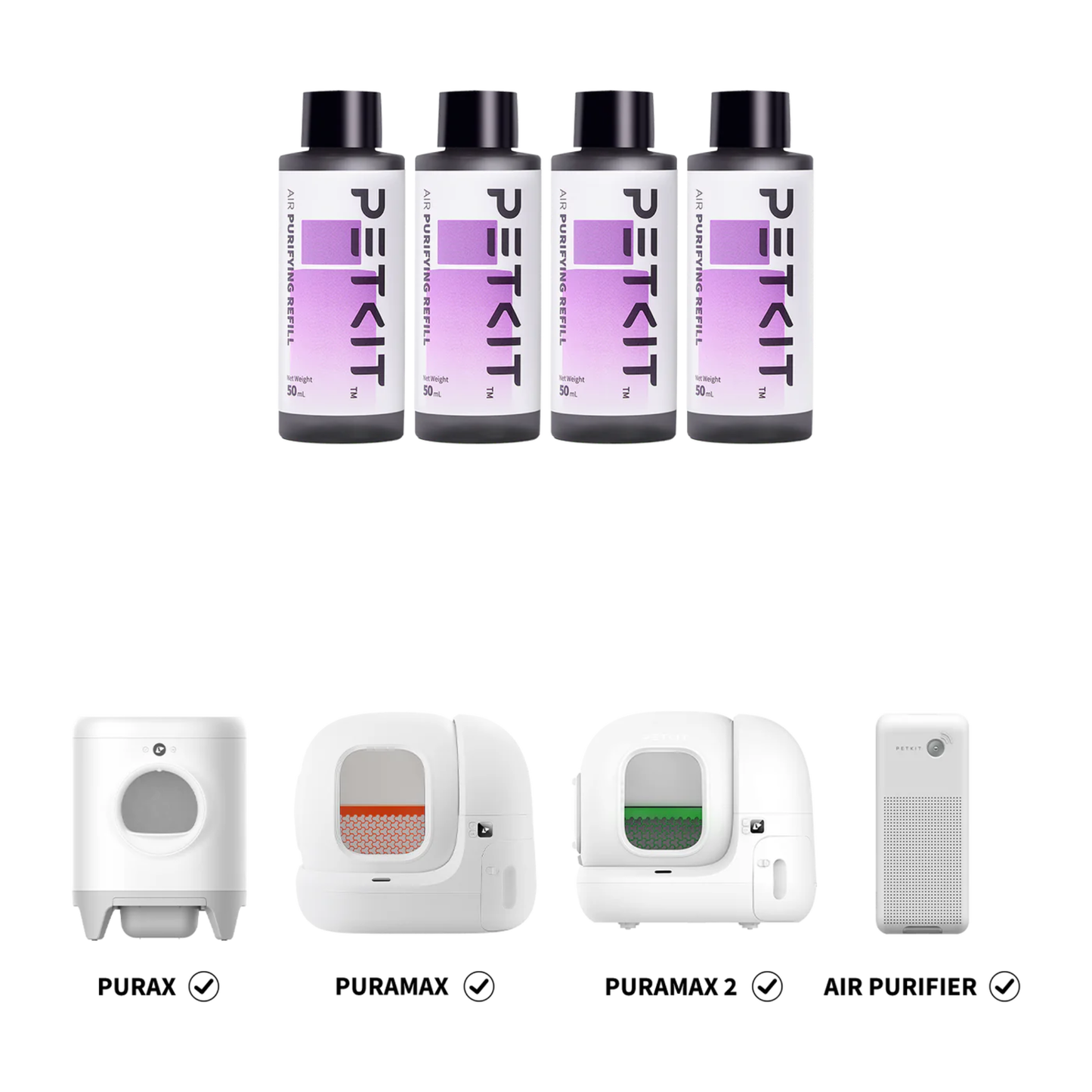 PURIFYING LIQUID REFILL (4 BOTTLES)
