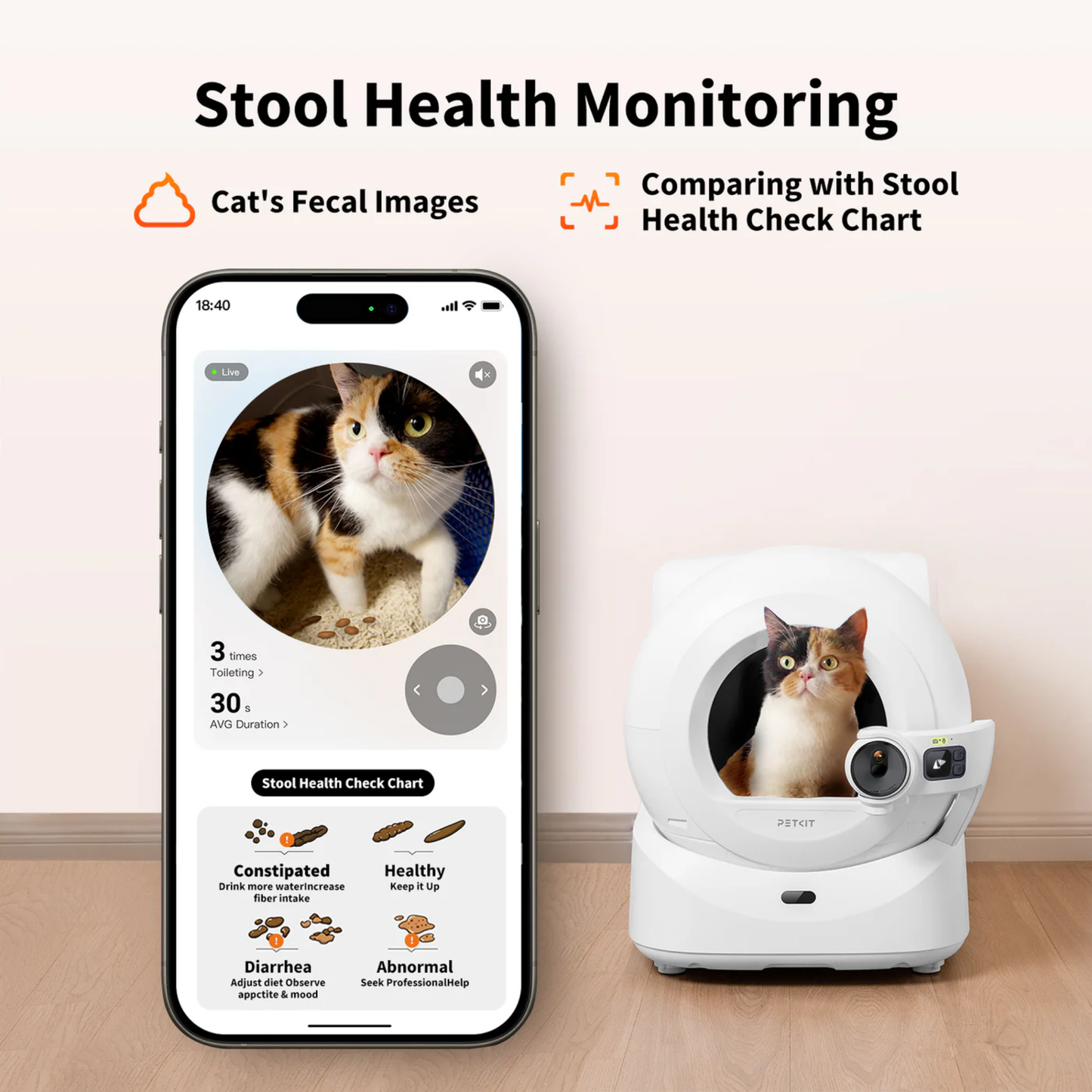 PUROBOT ULTRA AI CAMERA AUTOMATIC CAT LITTER BOX