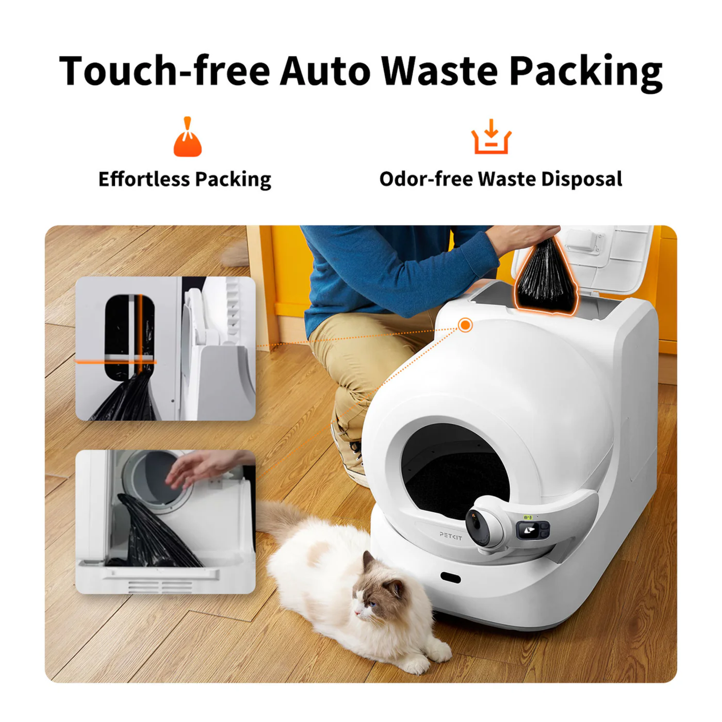 PUROBOT ULTRA AI CAMERA AUTOMATIC CAT LITTER BOX