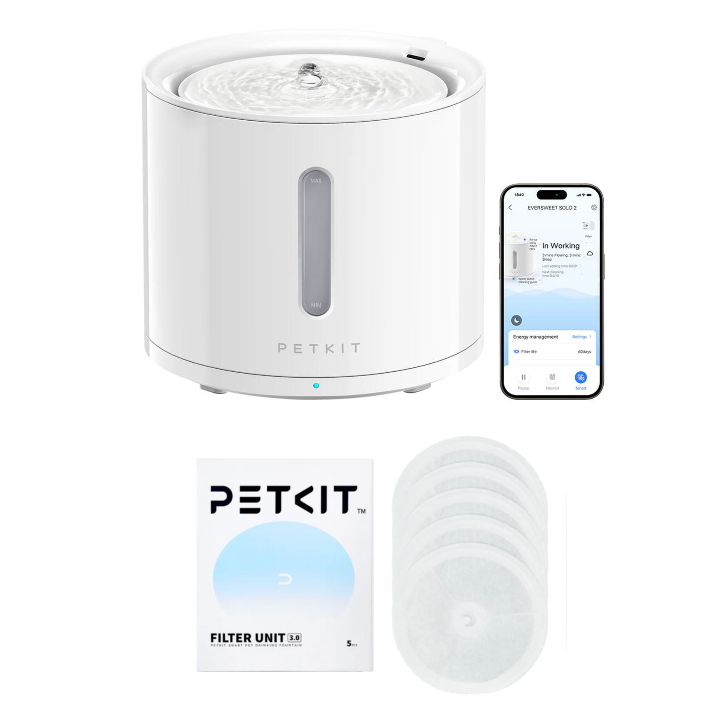 EVERSWEET SOLO 2 PET WATER FOUNTAIN