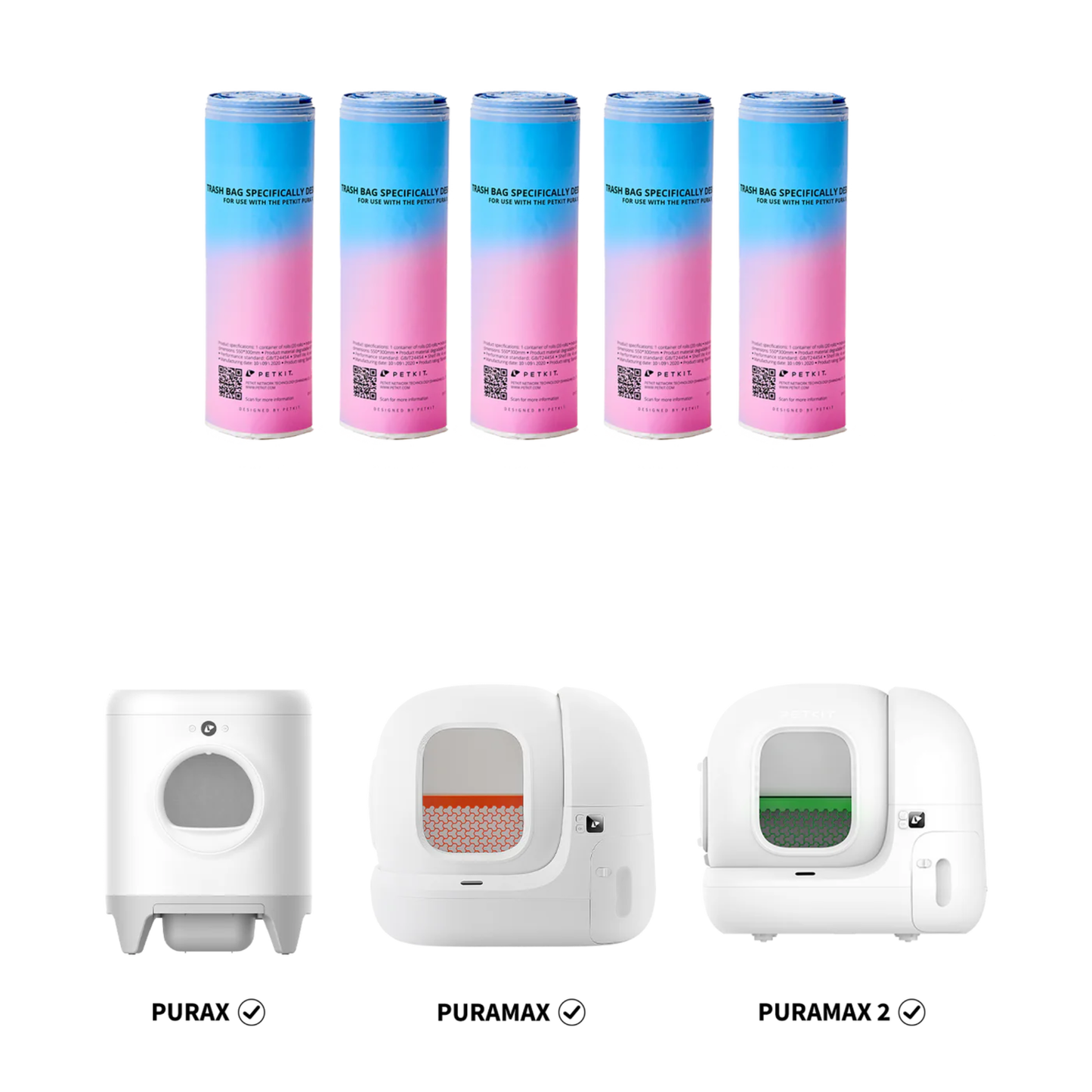 TRASH BAG FOR PURA X / PURA MAX / PURA MAX 2 (BUNDLE)