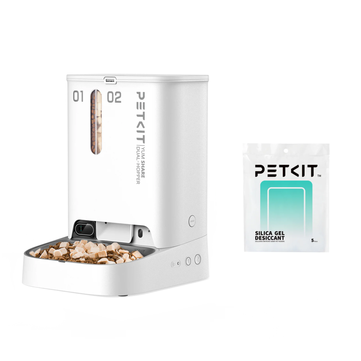 YUMSHARE DUAL-HOPPER AUTOMATIC FEEDER WITH CAMERA