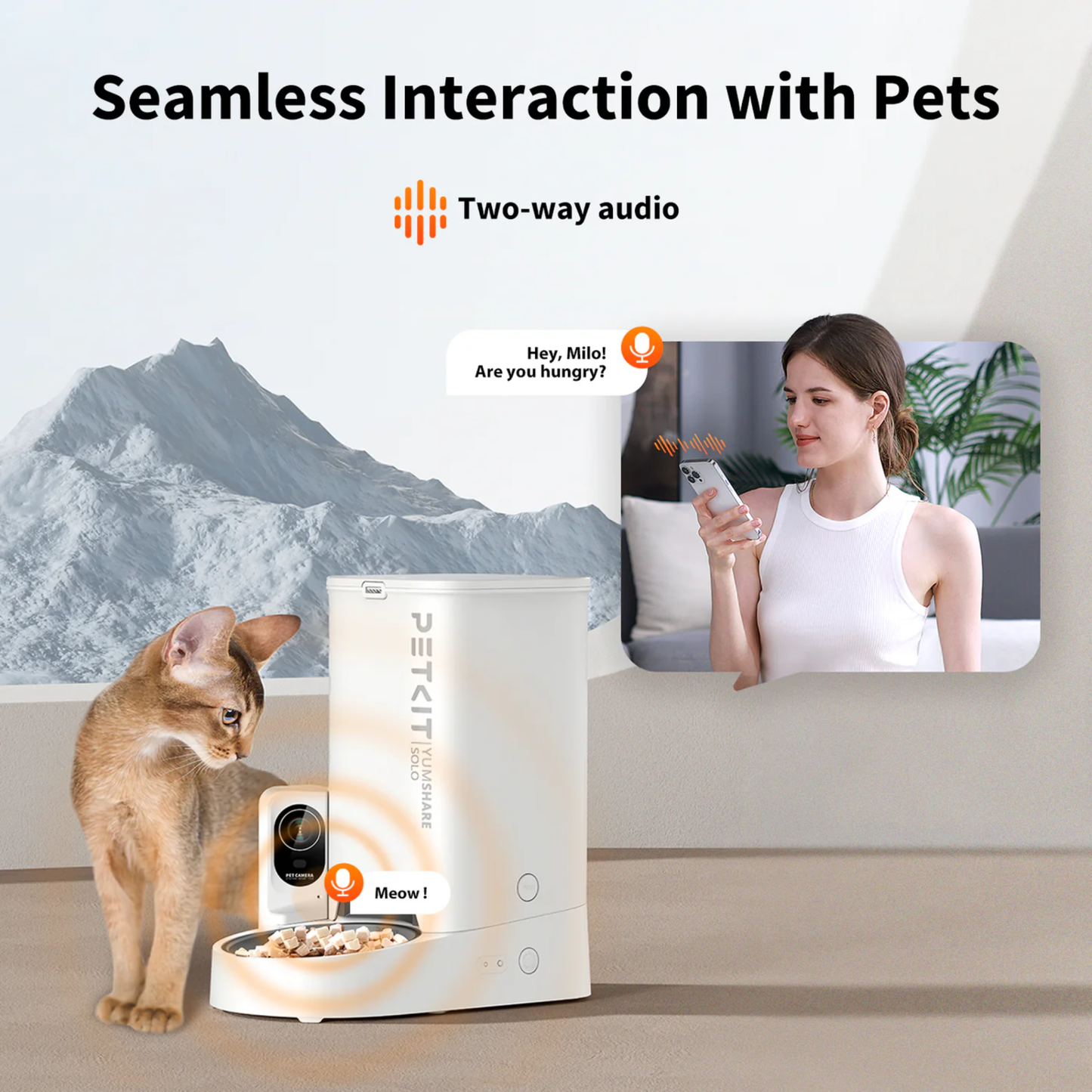 MAX FOUNTAIN AND YUMSHARE SOLO CAMERA FEEDER BUNDLE