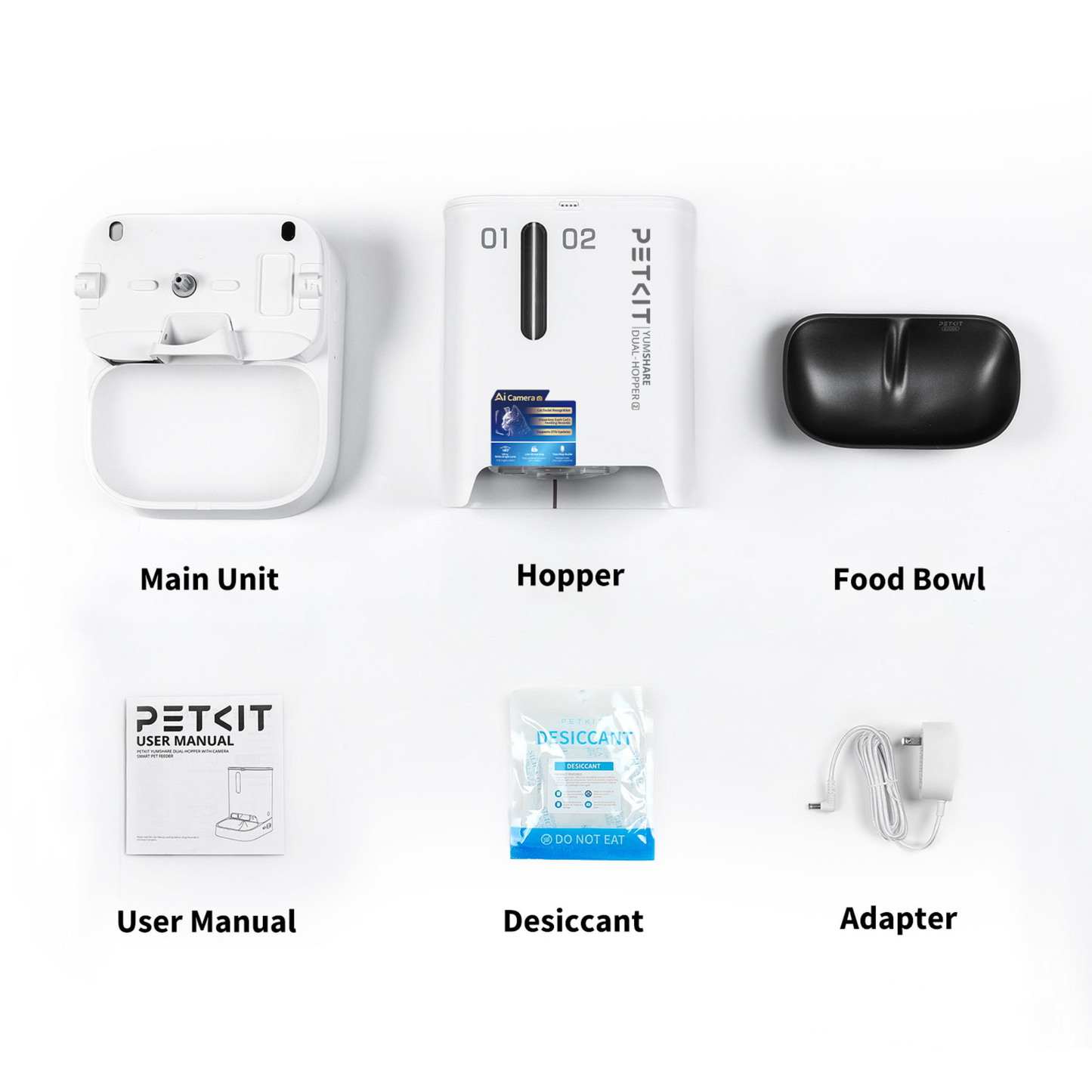 YUMSHARE DUAL-HOPPER 2 AUTOMATIC FEEDER WITH CAMERA