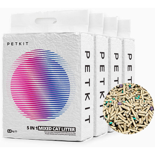 5 IN 1 MIXED CAT LITTER (3.6KG PER PACK)