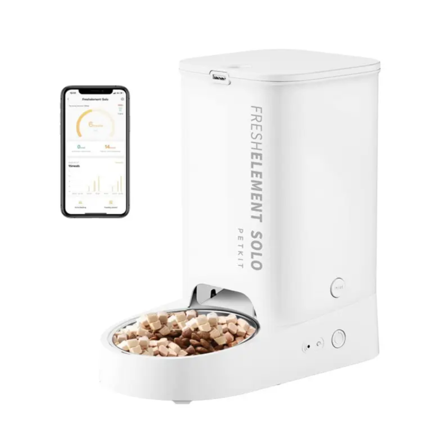 FRESH ELEMENT SOLO AUTOMATIC PET FEEDER (2 COLOURS)