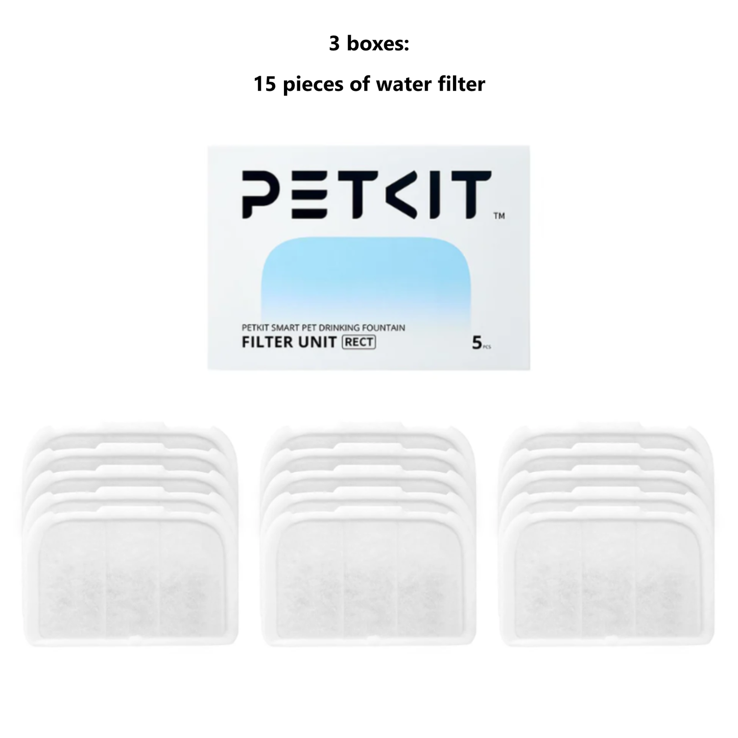 FILTER UNIT RECT BOX SET (FOR MAX FOUNTAIN)
