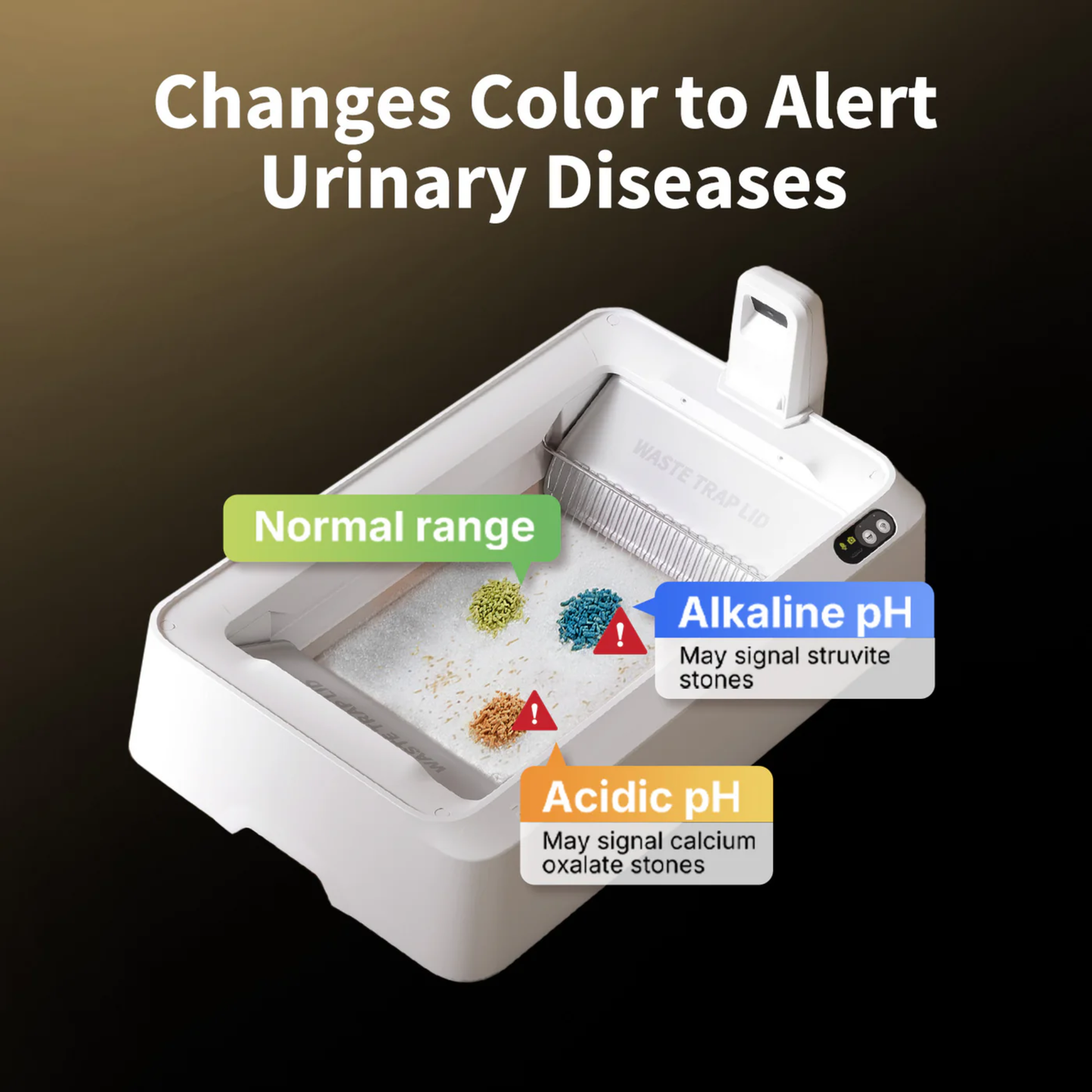 URINE MONITOR CRYSTAL CAT LITTER WITH PH MONITORING (FOR PUROBOT CRYSTAL DUO LITTER BOX)