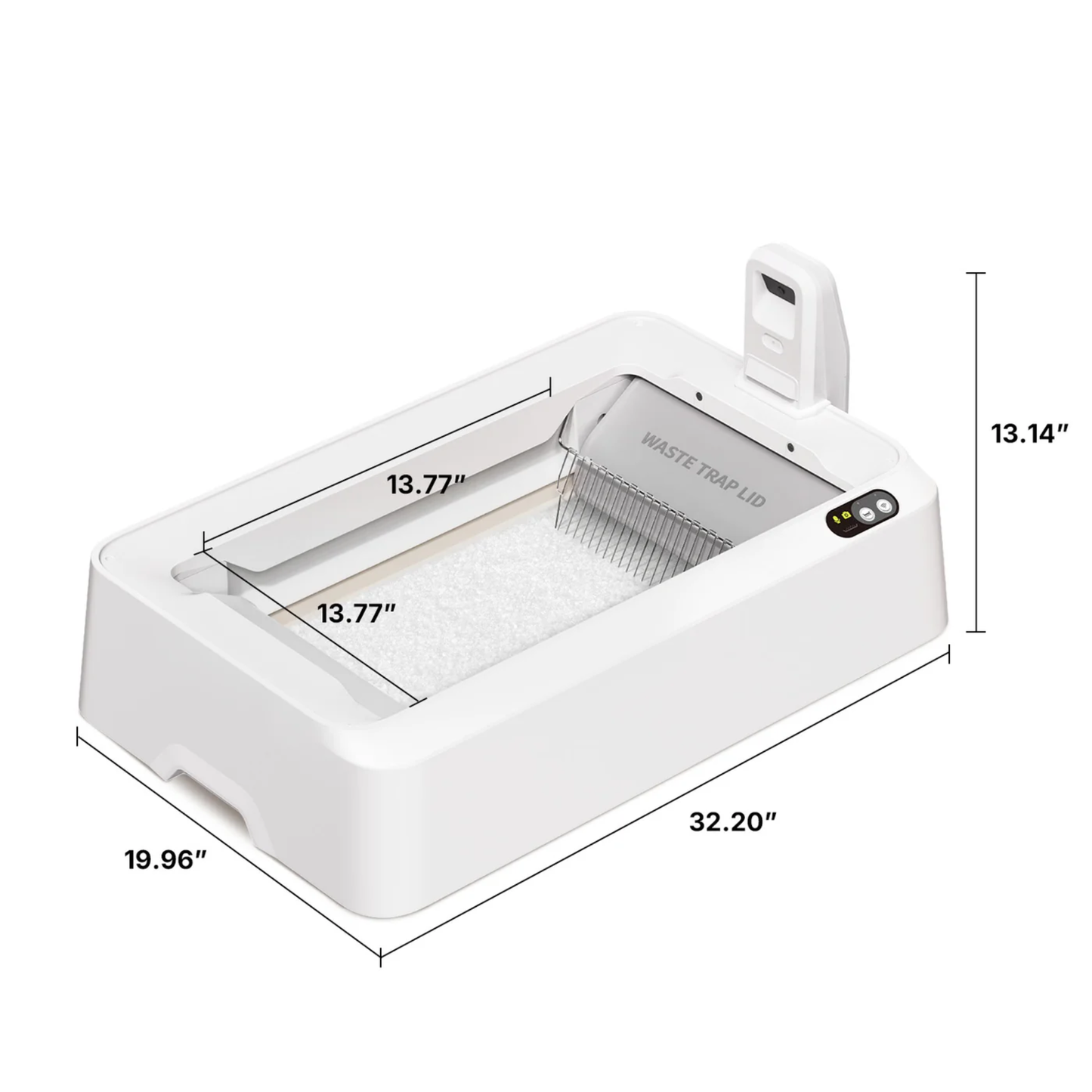 PUROBOT CRYSTAL DUO SELF-CLEANING LITTER BOX (CAMERA)