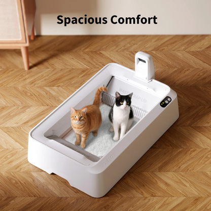 PUROBOT CRYSTAL DUO SELF-CLEANING LITTER BOX (CAMERA)