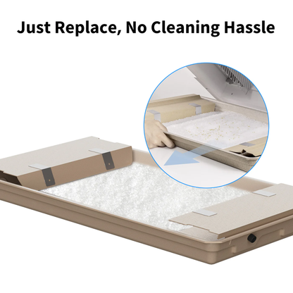 PUROBOT CRYSTAL DUO SELF-CLEANING LITTER BOX (CAMERA)