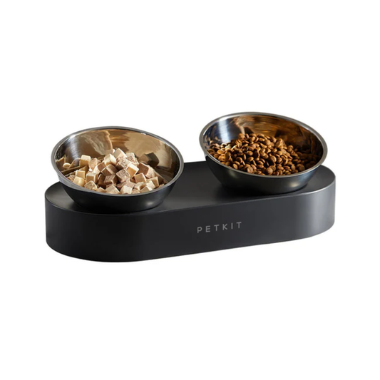 FRESH NANO METAL ADJUSTABLE DOUBLE FEEDING BOWL