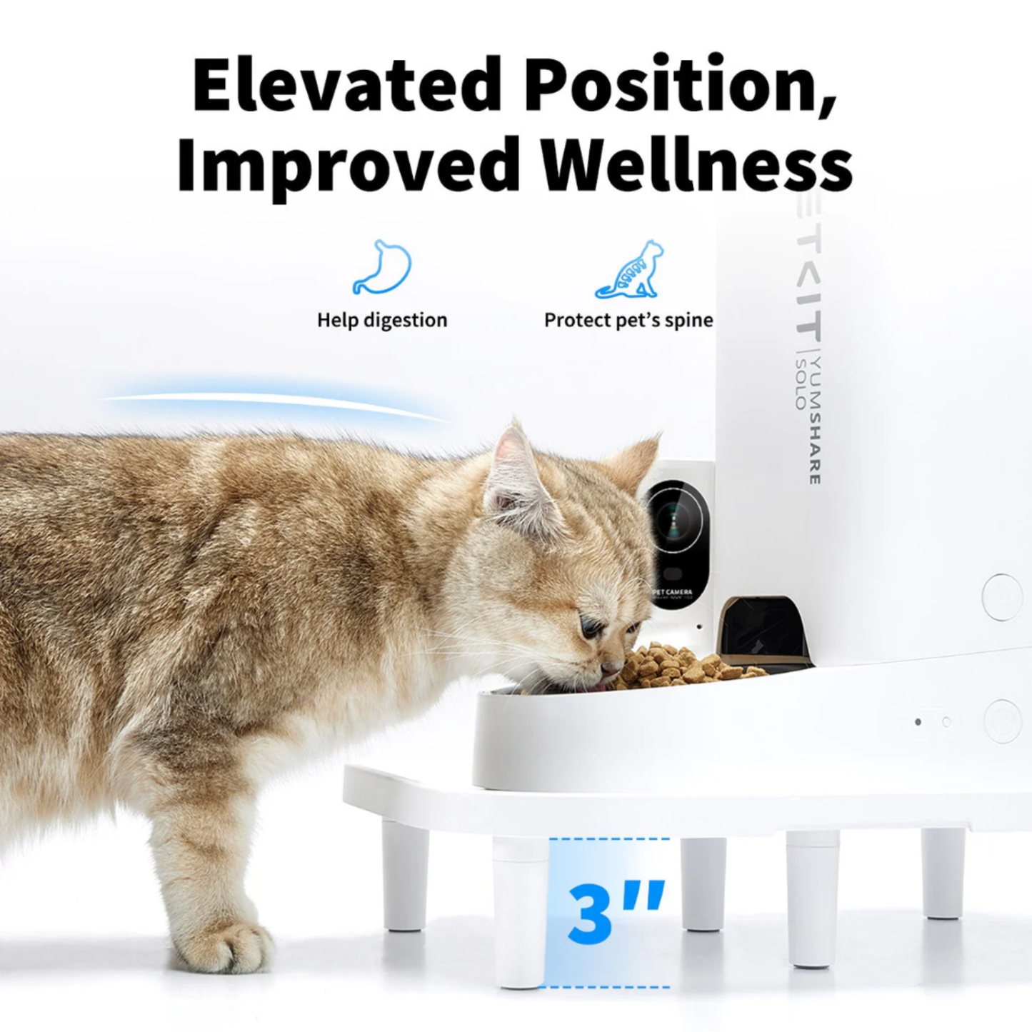 PETKIT RAISED FEEDER STAND