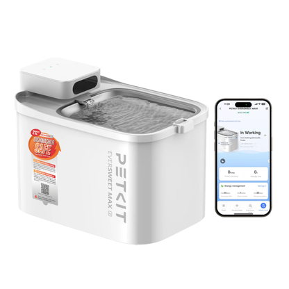 EVERSWEET MAX 2 (CORDLESS) PET WATER FOUNTAIN