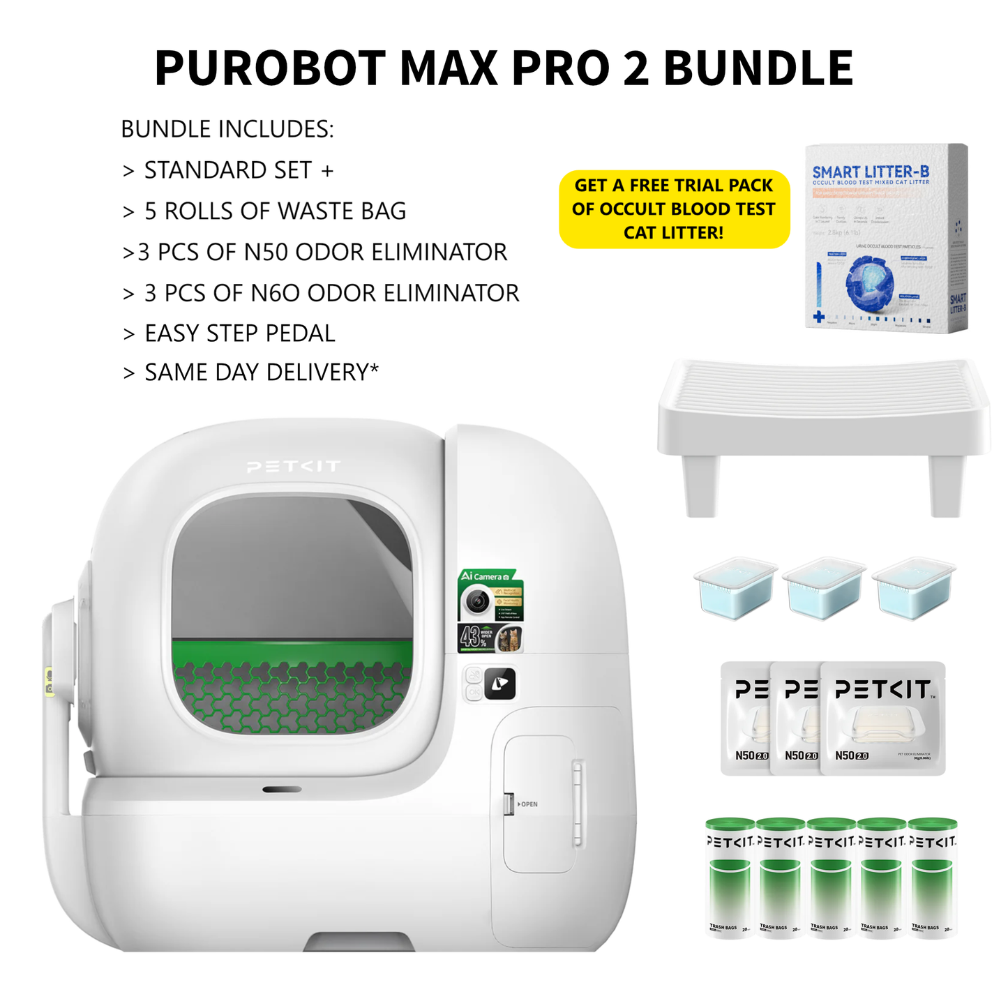 PUROBOT MAX PRO 2 BUNDLE