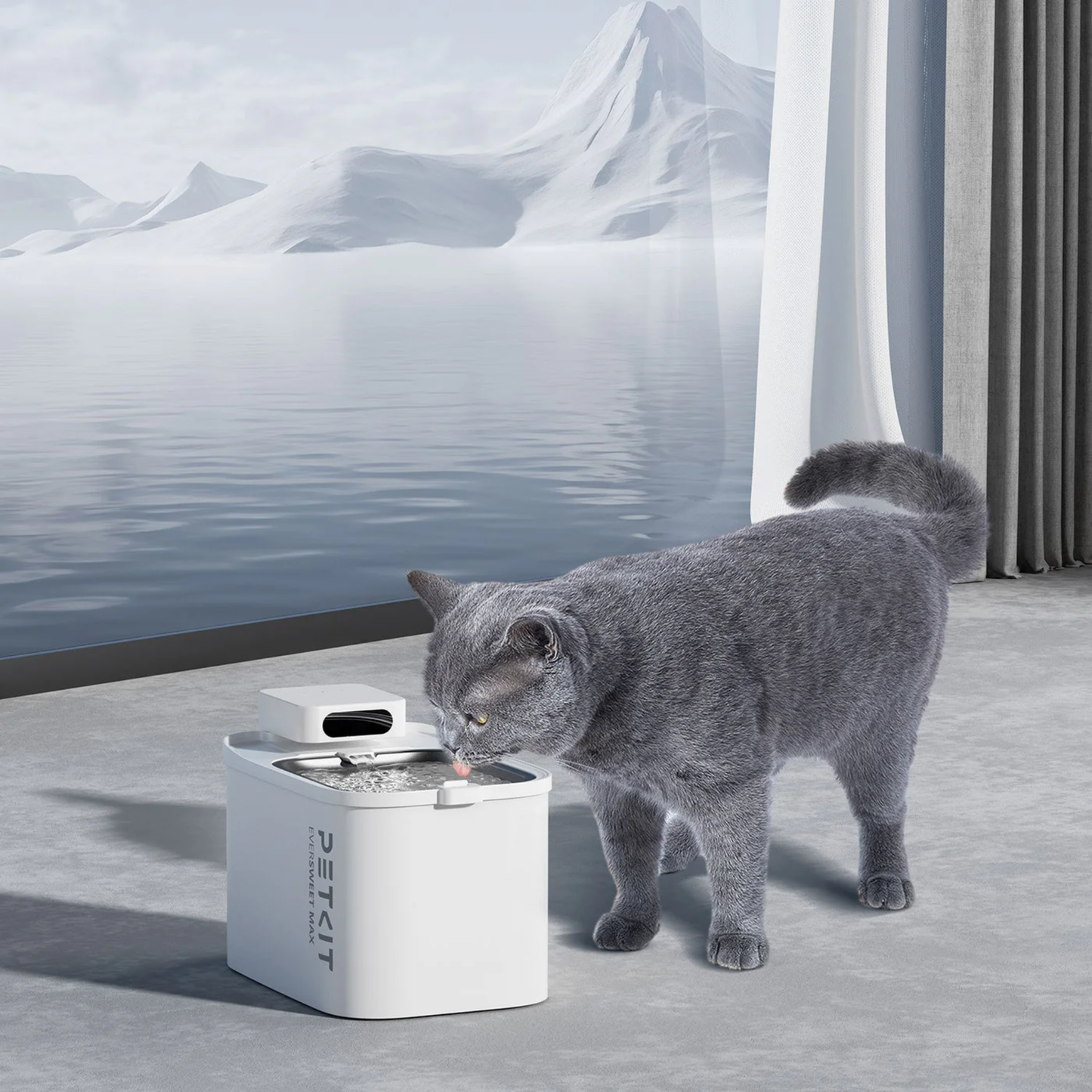 EVERSWEET MAX (UVC & CORDLESS) PET WATER FOUNTAIN