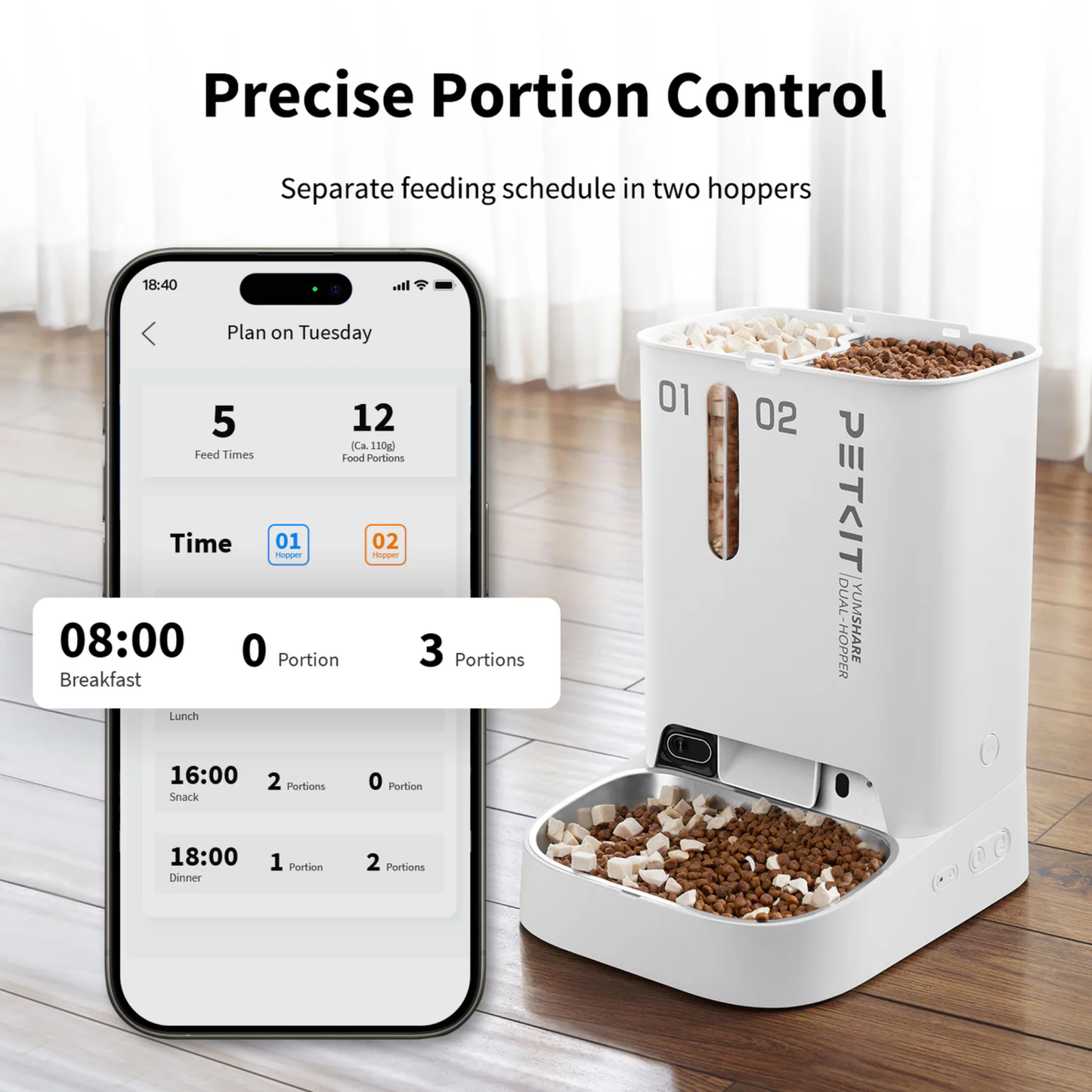 3 PRO (UVC) FOUNTAIN & YUMSHARE DUAL-HOPPER CAMERA FEEDER BUNDLE